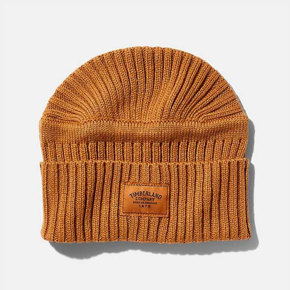 Timberland- Gulf Beach Ribbed Hat.  Check out my closet for matching boots.